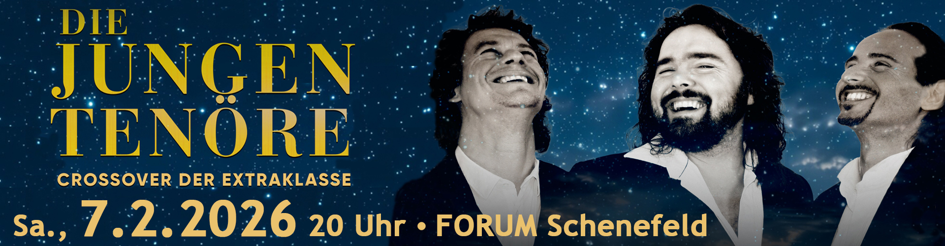 Die Jungen Tenöre - Crossover der Extraklasse